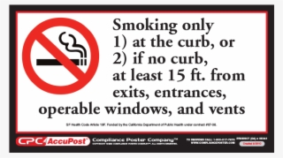 San Francisco, Ca No Smoking Poster - Smoking