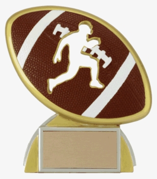 Silhouette Football Resin Trophy - Marathon