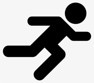 Computer Icons Drawing Running Silhouette - Clip Art Running Man