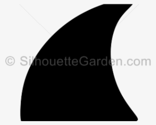 Silhouette Clipart Shark - Crescent