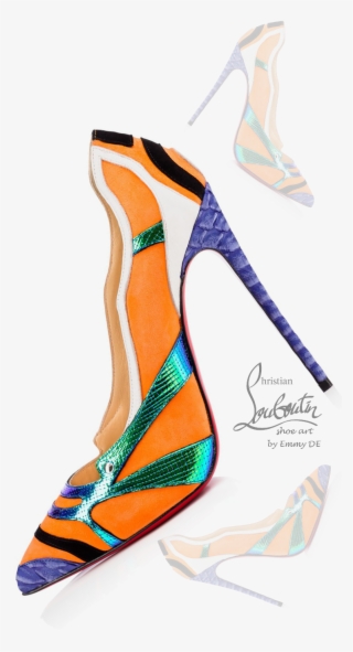 Christian Louboutin Tronetta Python Ss 2016 Omg - Sock