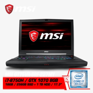 Msi Gt75vr 8rf 227my Gaming Laptop - Msi