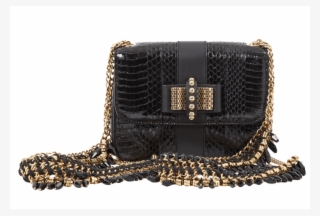 Leather Handbag Christian Louboutin Black - Shoulder Bag