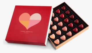 Box Of 25 Valentine's Hearts - Pierre Marcolini