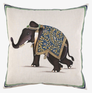 Indian Elephant Pillow