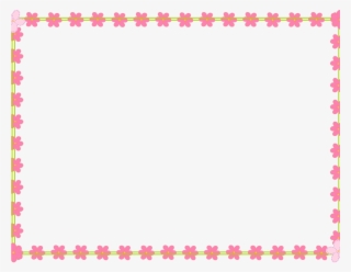 Free Digital Flower Border Scrapbooking Elements Clipart - Our 1st Valentines Day Quotes