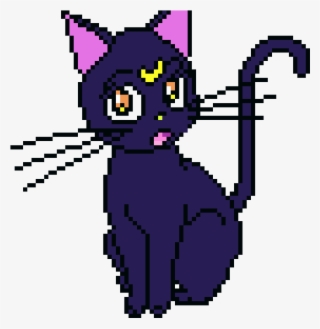 Sailor Moon Cat - Pixel Art Sailor Moon
