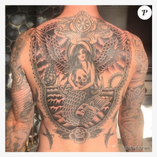 Adam Levine Dévoile Un Cliché De Son Nouveau Tatouage - Adam Levine Back Tattoo