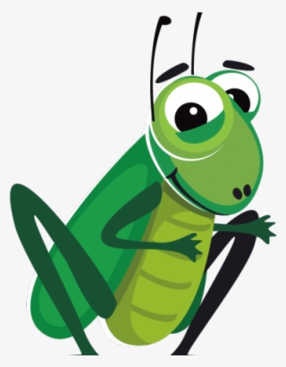 Jiminy Cricket Clipart Jimny - Grasshopper Cartoon Png