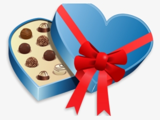 Chocolate Clipart Vector - Valentines Chocolates Clipart Png