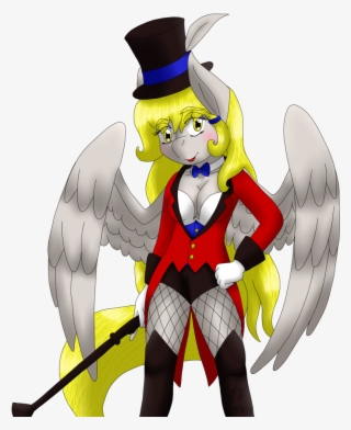Midnightfire1222, Circus Ringmaster, Safe, Simple Background, - Cartoon