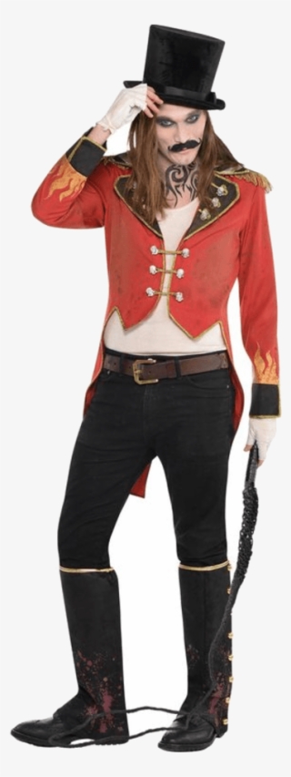Adult Male Ringmaster Tailcoat Halloween Costume - Ringmaster Jacket