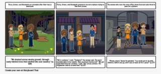 The Lighting Thief Chapter - Cartoon