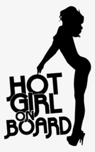 22092 Sticker Hot Girl On Board - Let's Get Married