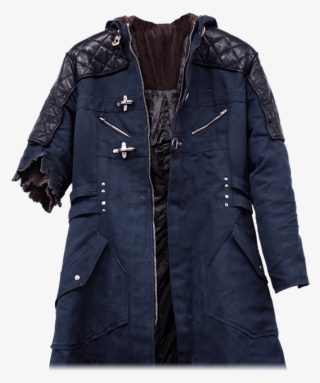 Pic Lineup Coat Front Nero - Devil May Cry 5 Jacket