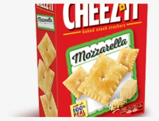 Mozzarella Clipart Cheese Cracker - Cheez It 100% Whole Grain