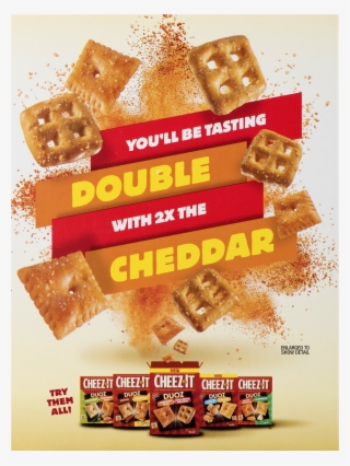 Cheez-it Duoz Cheddar Jack & Sharp Cheddar Pretzel - Cheez