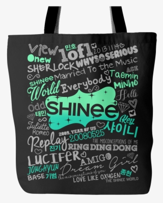 Shinee "collage" 2016 Tote Bags - Tote Bag