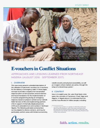 E Vouchers In Conflict Situations - Brochure