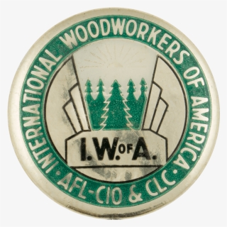 International Woodworkers Of America Club Button Museum - Clock