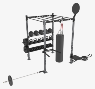 Free Motion Fit Rig 6' Monkey Bar Ring - Monkey Bar Boxing Bag