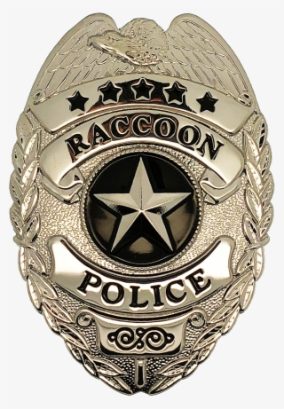 Resident Evil Raccoon Police Department Shield Badge - Raccoon Police Badge