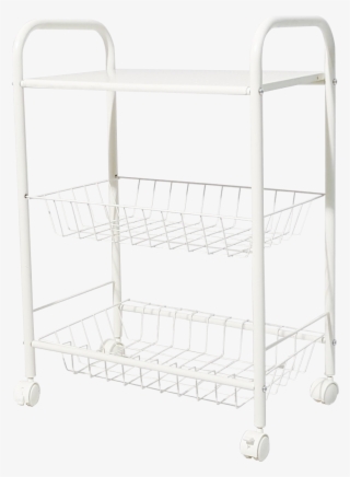 3 Tier Metal Mesh Utility Serving Cart - Still Life Photography