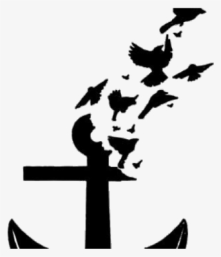 Anchor Tattoos Clipart Silhouette - Ancora Tattoo