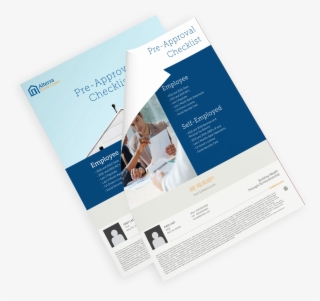 Pre Approval Checklist - Brochure