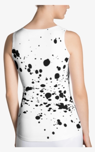 Ink Splatter Grunge Tank Top - Girl