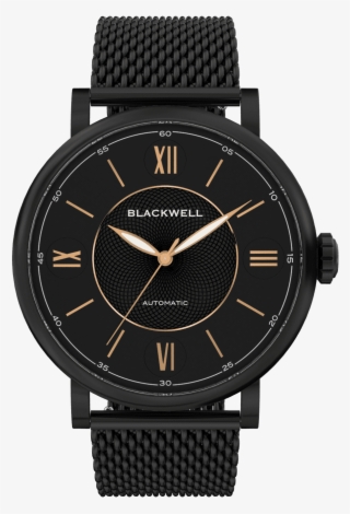 Black Dial With Black Plated Steel And Black Plated - Watch