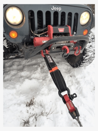 Shorty Strap - Black Jeep Jk With Factor 55