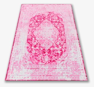 Technicolor Zara Pink Area Rug - Carpet