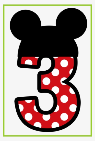 Fascinating Mickey Minnie Minus Clipart Mouse Dressup - Mickey Mouse Number 8