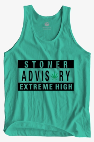 Buy This Graphic Stoner Advisory Tank Top At 46% Off - Parental Advisory