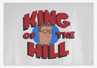 King Of The Hill Glass Cutting Board - King Of The Hill