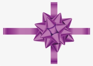 Gift Bow - Transparent Gift Bow Png