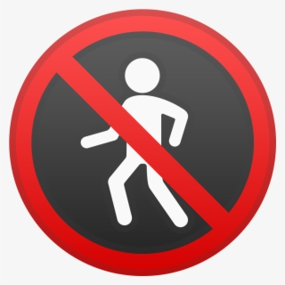Download Svg Download Png - Prohibido El Paso A Peatones