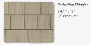 Shapes Of Shingles - Plank