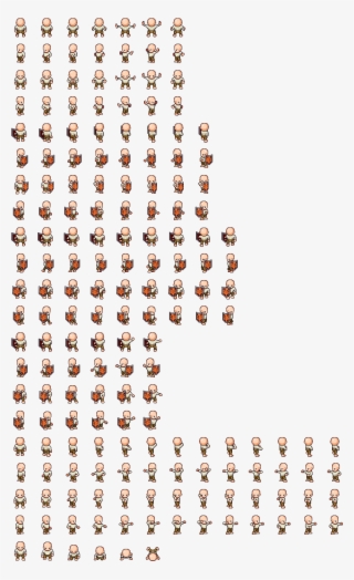 Your Image - Pixel Art Character Sprite Sheet