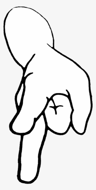 Clipart Scissors Hand - Paper Rock Scissors Png