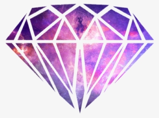 Galaxy Diamond Tumblr Transparent Png Galaxy Diamond - Imagens Tumblr Png Diamante
