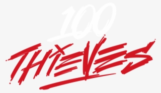 32 100t Logo Red Darkbg - Calligraphy