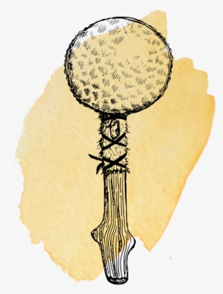 Rattle With Yellow - Illustration