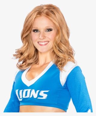 Detroit Lions Redhead Cheerleader