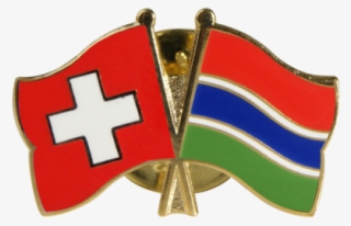 Gambia Friendship Flag Pin, Badge - Emblem