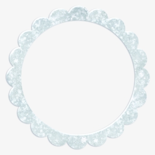 Frame Sticker - Frame Redondo Rosa E Azul