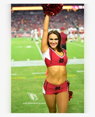 Images Of The Cardinals Cheerleaders During The Second - Pom-pom
