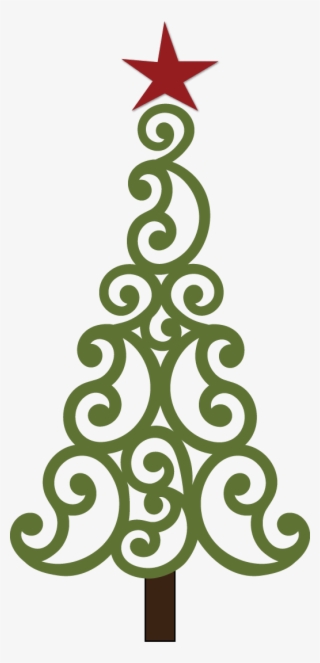 Christmas Tree Fancy - Circle