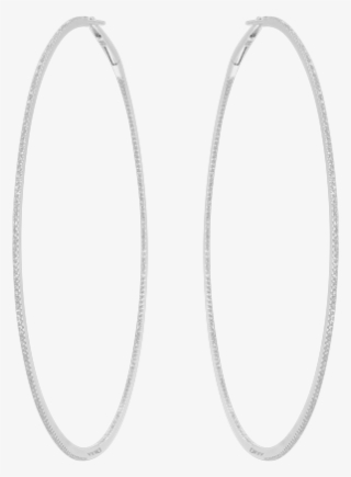 Gold And Diamonds 8cm Hoops Earrings 8442 $ - Earrings